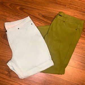 HUE Capri Leggings Size XL